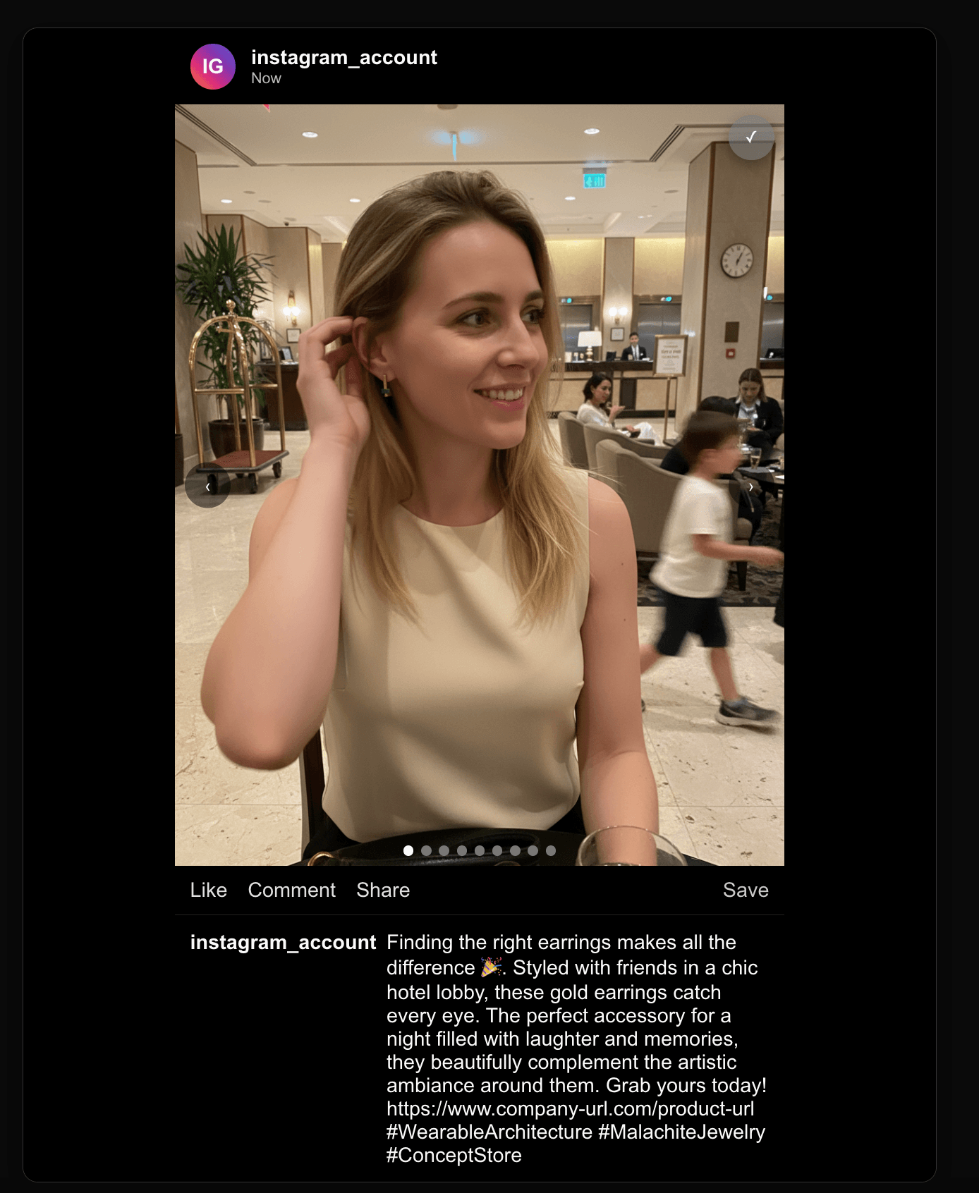 Instagram-ready output